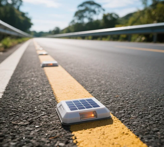 solar road stud