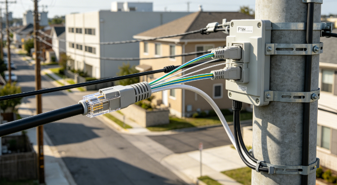fiber optic drop cable